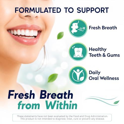 OraTicx Green Breath Oral Probiotics, Fresh Breath, Mint Flavor, 30ct 2-PK