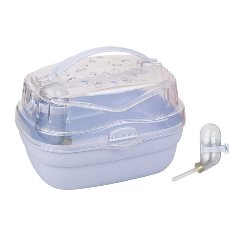 hero-s Transport Box Hamster, Carrying Cage, Portable Travel Cage Small Animals, with Water Bottle, Guinea Pig Carrying Bag - BeesActive Australia