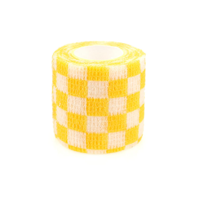 Self Adhesive Bandage Wrap Animal Cohesive Bandage Self Adherent Wrap First Aid Tape for Dogs Cats Horses Birds & Wrist Healing Ankle Sprain (2 Inch Grid Set 6 Rolls) 2 Inch Grid Set 6 Rolls - BeesActive Australia