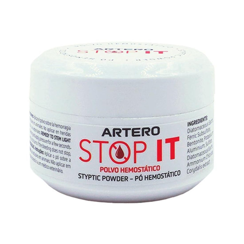 Artero Stop it. Hemostatic powder for cutting small bleeds when cutting nails in dogs and cats
