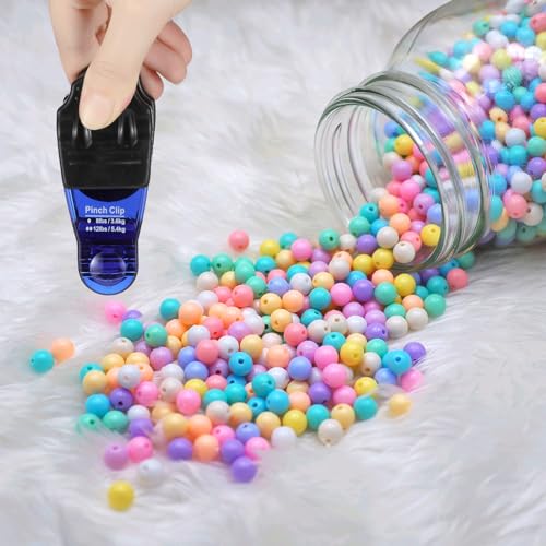 Shappy 10 Pcs Graded Pinch Exerciser Finger Grip Trainer, 5 Colors