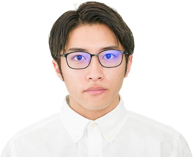 Zoff Wellington Type PC Glasses (No Prescription) PC Ultra Type PC Transparent Lens PC Glasses PC Glasses PC Glasses Men Women Stylish [54 □ 17-138] - BeesActive Australia