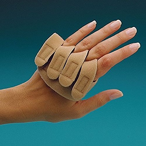 Rolyan Soft Hand-Based Ulnar Deviation Insert, Left Hand, Short Splint, S Small