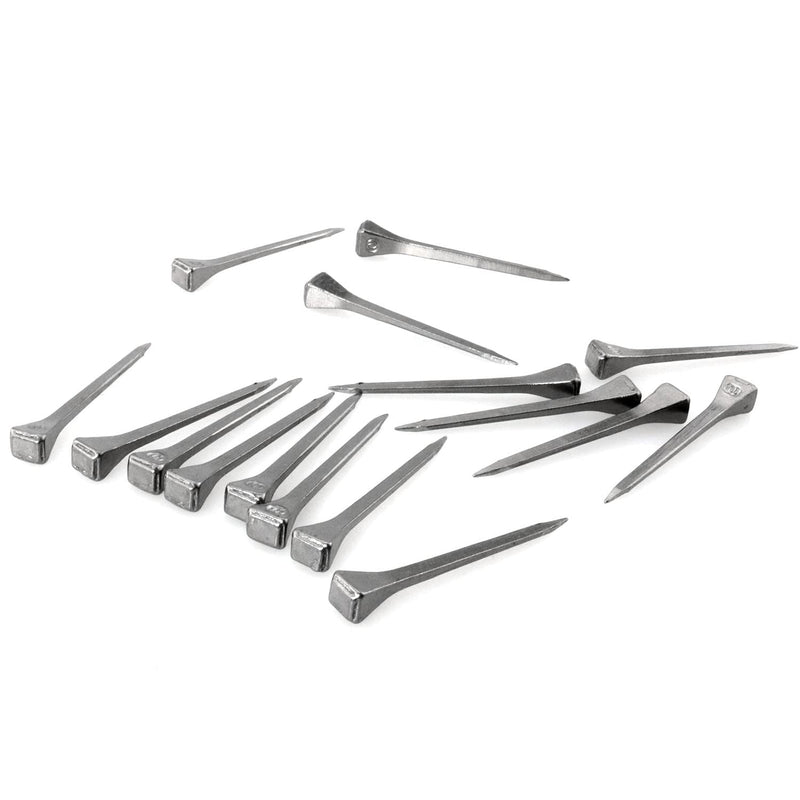 30PCS Horseshoe Nails E6 Equestrian Sport Equipment Horse Training Supplies Tool for Fixed Lead or Glass E6 54mm - BeesActive Australia