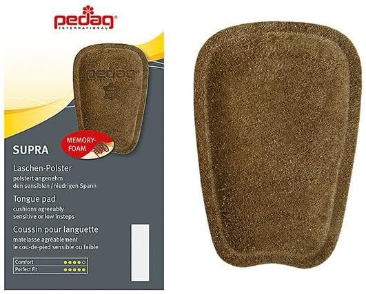[Pedac] Domestic Genuine Insole Supra Insole Adjustment Pad Instep Shock Absorption Prevents Shoes from Slip Size Adjustment Cushion Leather Shoes Secret Insole Brown F - BeesActive Australia