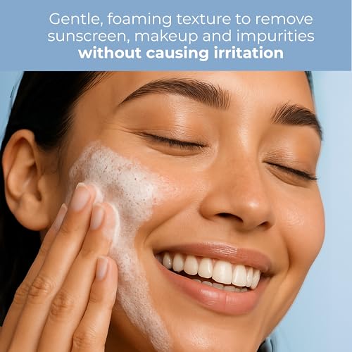 EltaMD Skin Recovery Amino Acid Foaming Face Wash, Fragrance-Free 5 Fl Oz (Pack of 1)