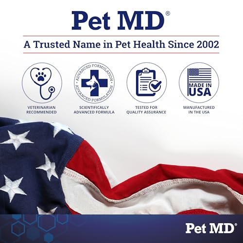Pet MD Hydrocortisone Spray for Dogs, Cats, Horses - 4 oz