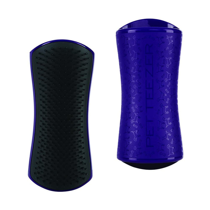Pet Teezer, Dog Grooming Brush, Purple/Grey Purple and Gray - BeesActive Australia