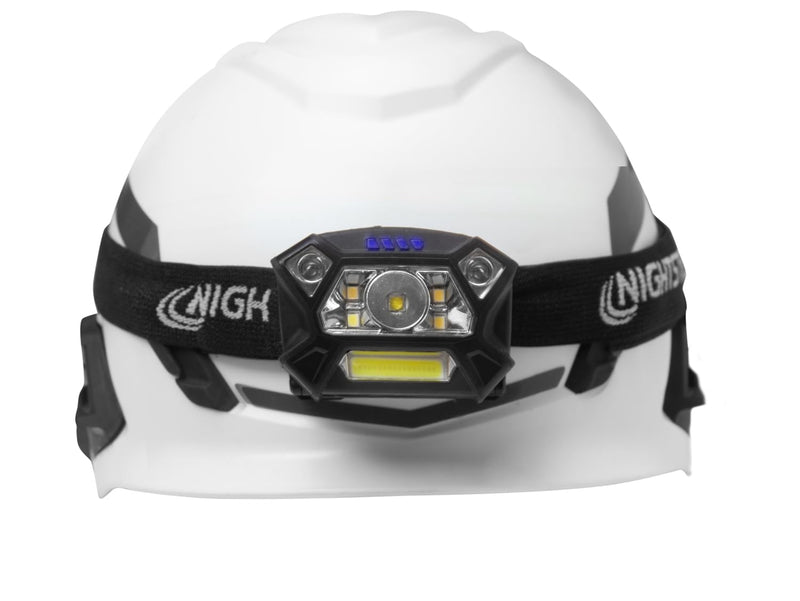 Nightstick NSP-4400B Dual-Light Headlamp w/Motion Sensing Activation - 3 AAA - Black