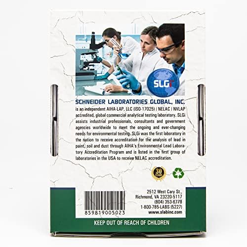 Lead Test Kit in Paint, Dust, or Soil 1PK (5 Bus. Day) Schneider Labs Lead 1 Pack 5 Day - BeesActive Australia