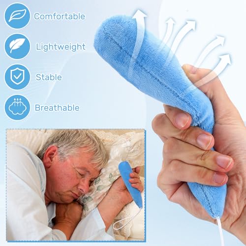 Soulchen 2 Pcs Palm Protector Carrot Hand for Parkinson, Blue