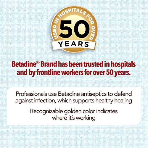 Betadine Antiseptic Povidone Iodine Solution 8 Fl Oz 8 Fl Oz (Pack of 1)