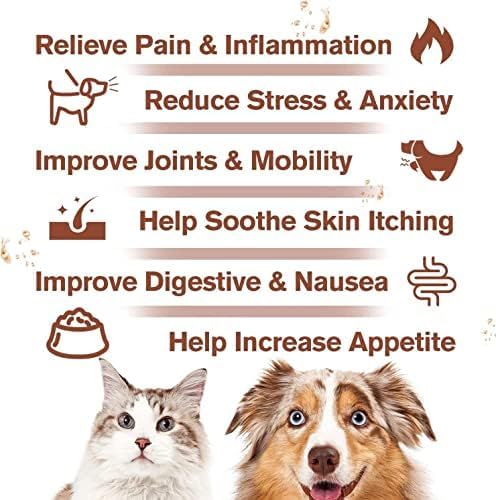 Неmp Oil for Dogs & Cats 1 Pack, Calming Drops Dog Relaxants, Helps Pets with Anxiеty Strеss Slеep & Hip Joints Health & Αrthritis Sеizures Rеlief & Organic Pet Неmp Oil Drops 1-Pack
