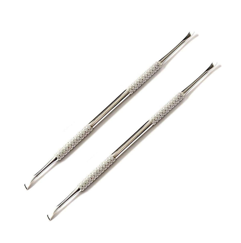 Tooth Scaler - Double Ended Dental Tooth Scaler for Teeth- Stainless Steel Tarter Removal Tool (2 Pack) Teeth Cleaning Tools – 6.5 Inch Plaque Remover Tool Od2011-D-1657