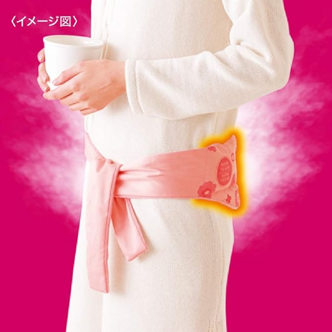 Kiriash Chemical Azuki Power Anywhere Belt, 100% Azuki Natural Steam Heats Various Areas, 1 Piece, Approximately 250 Times - BeesActive Australia
