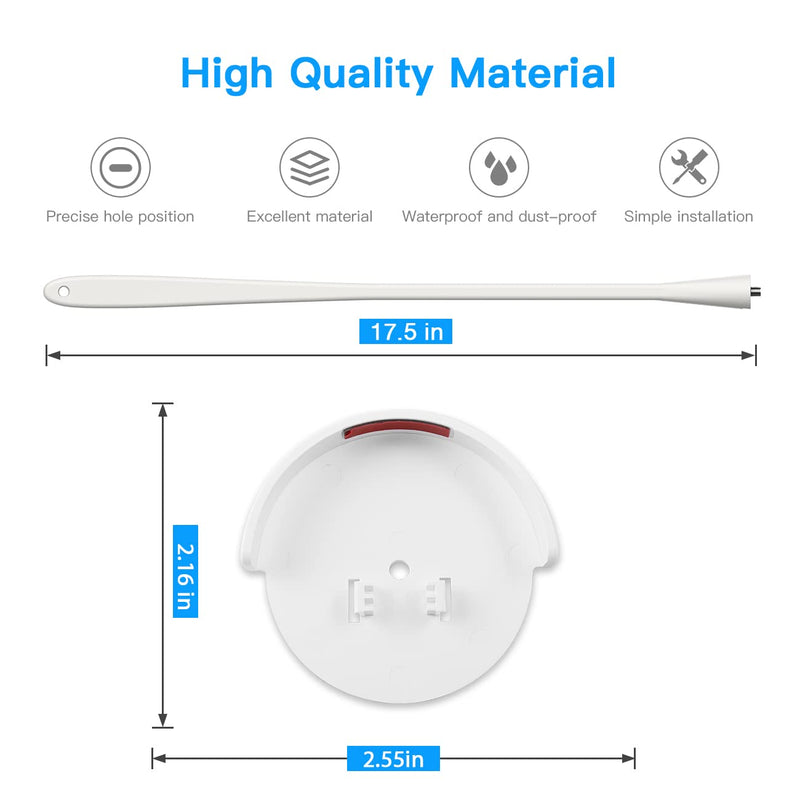Baby Monitor Mount for VTech VM5463/RM5764HD /RM5864HD/ RM7764HD/BM3800/BM4700/ BM5600/ BM5700 Baby Monitor Versatile Twist Mount Without Tools or Wall Damage Flexible Twist Mount - BeesActive Australia