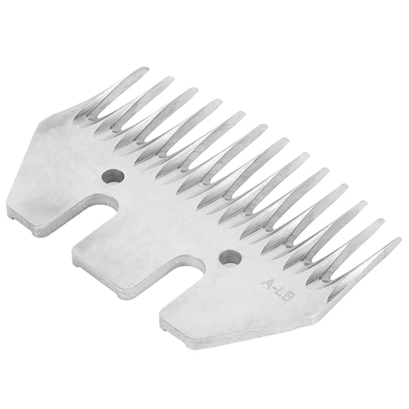 SONK Sheep Scissors Blades, Professional Universal Stainless Steel Shearing Blade 9/13 Teeth Straight/Curved Blade, Electric Wool Cutter Replacement Blades for Alpacas Goats (13 Teeth Straight Blade) - BeesActive Australia