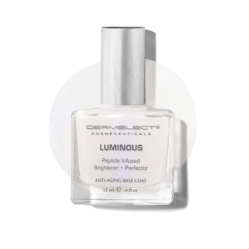 Dermelect Cosmeceuticals Luminous Nail Brightening Treatment – Dual Action Brightener & Treatment for Visibly Damaged Nails, Anti-Aging Formula, Strengthens & Nourishes, 0.4 oz - BeesActive Australia
