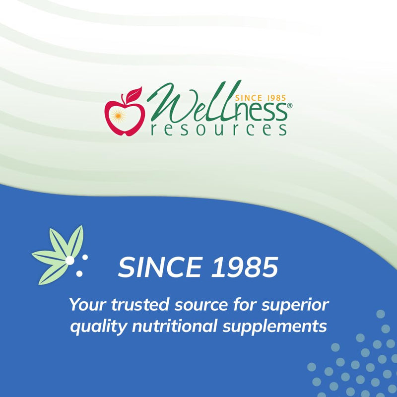Wellness Resources Quercetin Phytosome 250 mg with Luteolin 100 mg, Mast Cell Stabilizer & Natural Histamine Support for Seasonal Allergies, NAD Support and Neuroprotective Supplement (60 Capsules)