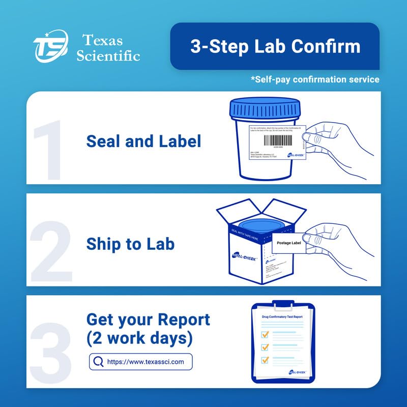 6 Pack 16 Panel Multi Drug Urine Test Kit, HEAL-CHECK Urine Drug Test Cup for Home or Workplace, Screens for Fen (Fentanyl), THC, AMP, BUP, BAR, BZO, COC, MET, MDMA, OPI, MTD, OXY, PCP, PPX, TCA, TML 6 PACK - BeesActive Australia
