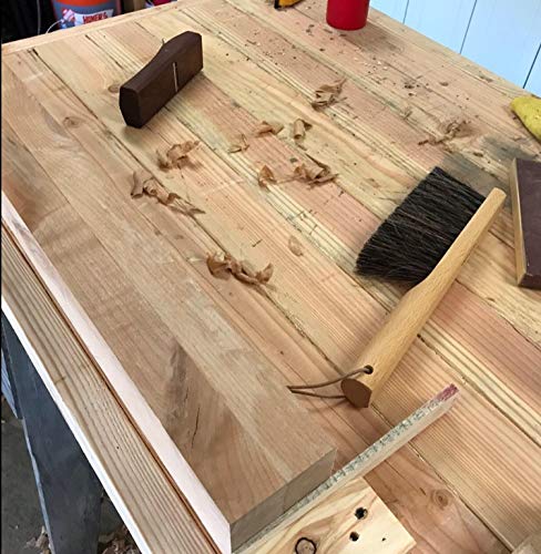 Dustpan Bench Woodworking Brush-USA 13 inch Horsehair Brushes are used for Counter, Furniture, Drafting, Patio, Fireplace Cleaning, Shop Brush, Leather Tie, Woodworking tool & Accessories - BeesActive Australia
