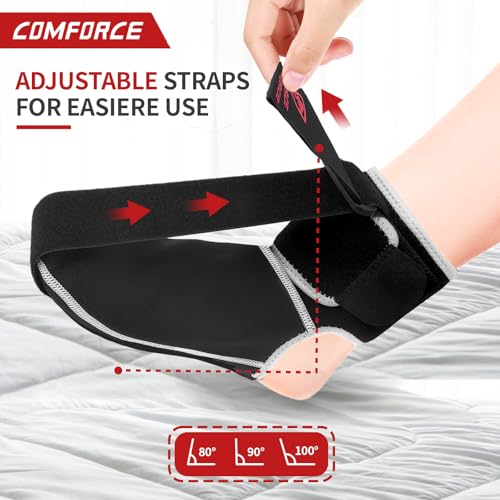 Plantar Fasciitis Night Splint Socks, Ankle Brace for Sprained Ankle