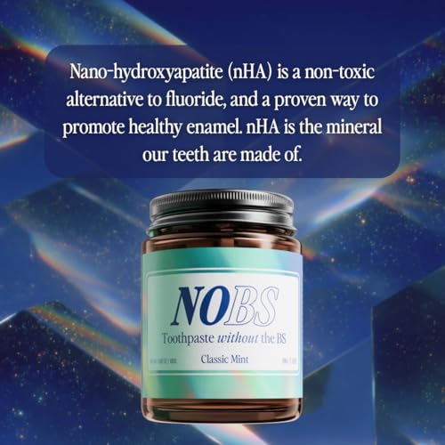 NOBS (No Bad Stuff) Toothpaste Tablets (3 Month) & NOBS Jr Bundle - Nano Hydroxyapatite, Fluoride Free, Eco & Travel Friendly - Remineralize with NHA