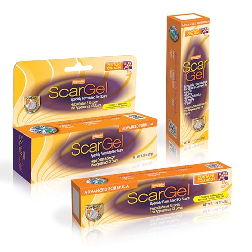 Natureplex Scar Gel 1.25 oz (2 Pack) – With Allantoin, Clinically Proven Formula for Old & New Scars – Reduces Appearance of Scars from Surgery, Burns, Acne, Injury & Stretch Marks