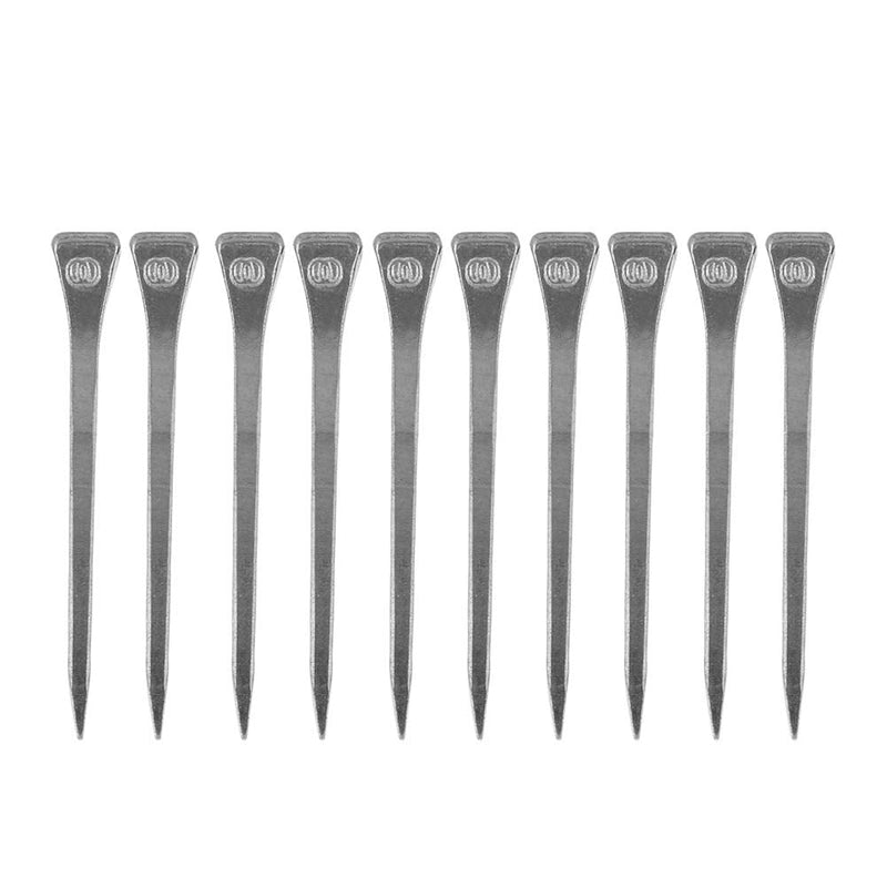 Horseshoe Nails, E6 250PCS Firmly Horse Tool Horse Hoof Nail with Good Elasticity Steel Hoof Peg Securing Accessory for Horse Training Equestrian Sports - BeesActive Australia