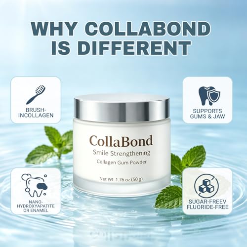 Mooths Teeth Whitening Powder – with Hydroxyapatite, Mess-Free Brushing Powder for Fresh Breath & Bright-Looking Teeth, Natural Oral Care, 1.76 Oz
