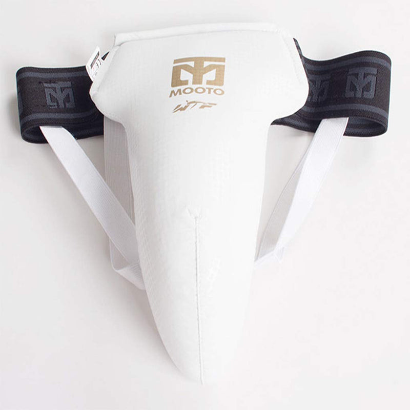 MOOTO Extera Male Groin Guard WTF Approved Protector Taekwondo TKD MMA (S(4.39-4.98ft or 134-152cm))