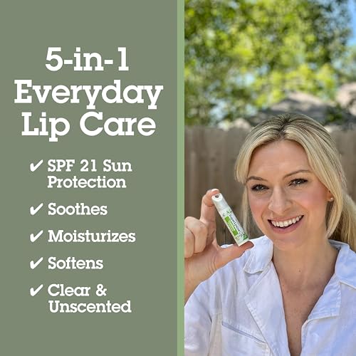 Quantum Health SuperLysine+ Lip Sunscreen SPF 21 Clear Balm, 0.17 oz 1 Count (Pack of 1)