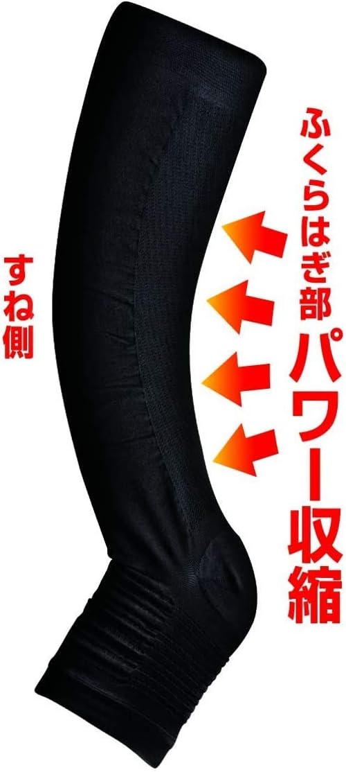 Compression Socks Slim Walk Medical Lymph Socks Short Toeless Black SM Compression Swelling - BeesActive Australia