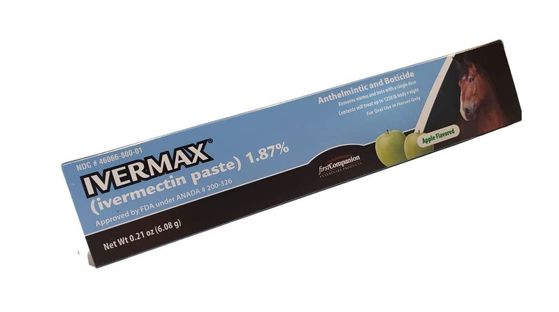 Ivermax (ivermectin Paste) 1.87% for Oral Use in Horses Only - 4 Pack