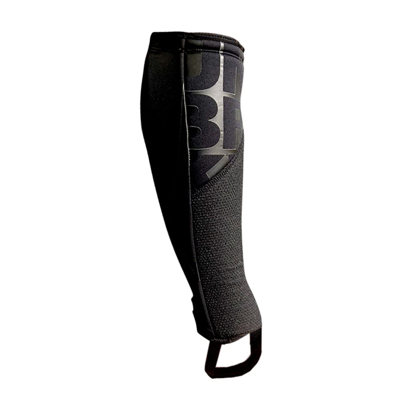 Unbrokenshop.com UNBROKENSHOP Shin Sleeves Pro Black 7mm Neoprene, Weightlifting, Deadlift, Rope Climb, Box Jumps for Men and Women, Single Large-X-Large