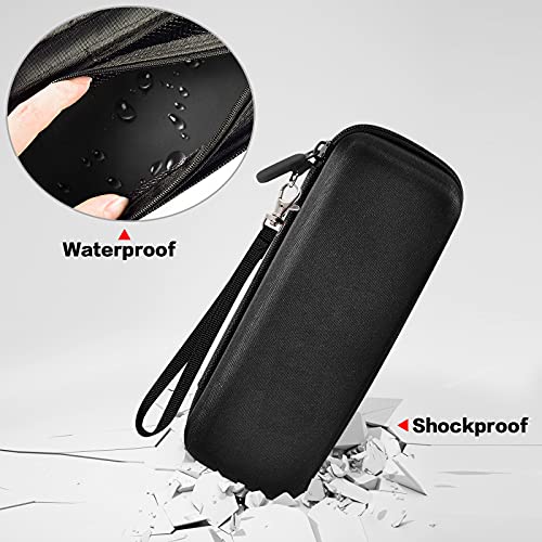 Comecase Toothbrush Travel Case with Wireless Microphone Case Compatible with JBL Wireless Two Microphone System