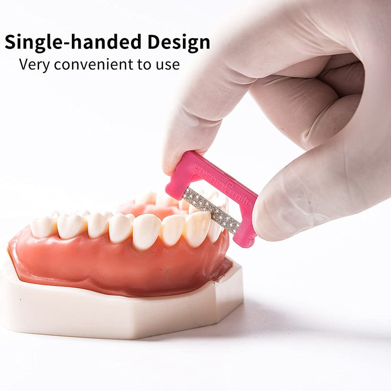 Easyinsmile Dental IPR Strip System 10PCS Orthodontic Interproximal Reduction Enamel Kits (B/Multi-Color) B/Multi-color - BeesActive Australia
