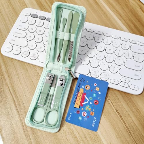 Manicure Set Nail Clippers Pedicure Kit 7 Pcs Travel Nail Kit