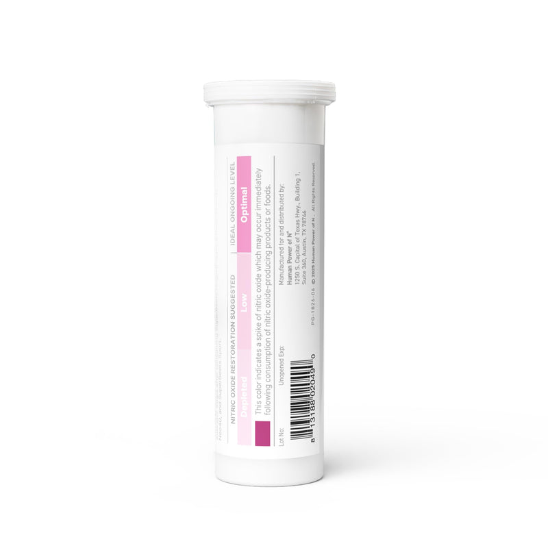 Humann - Nitric Oxide I Indicator Strips - Test salivary Nitrite Levels - 1 Tube of 25 Strips - BeesActive Australia