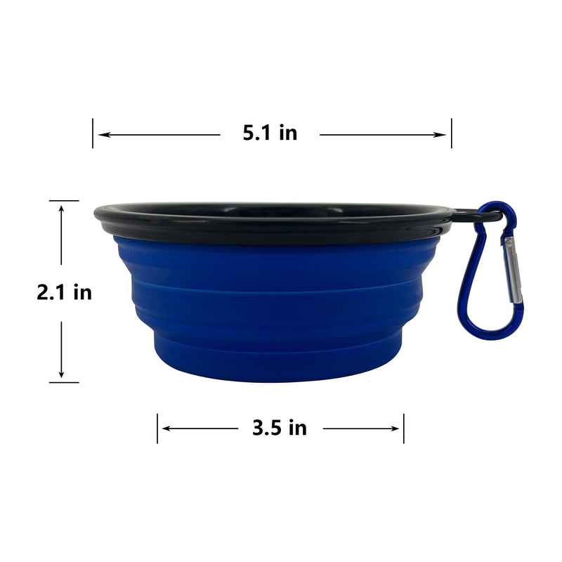 Collapsible Dog Bowl, 10 Pack, Portable, Safe, Reusable, Suitable for Indoor and Outdoor Activities - BeesActive Australia