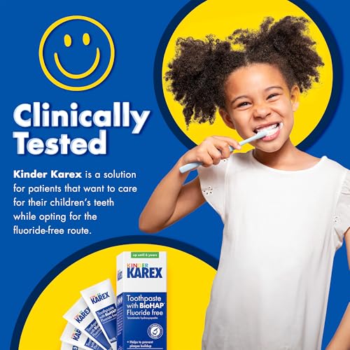Karex Kid & Toddler Toothpaste Fluoride Free 2.3 Ounce (Pack of 3)
