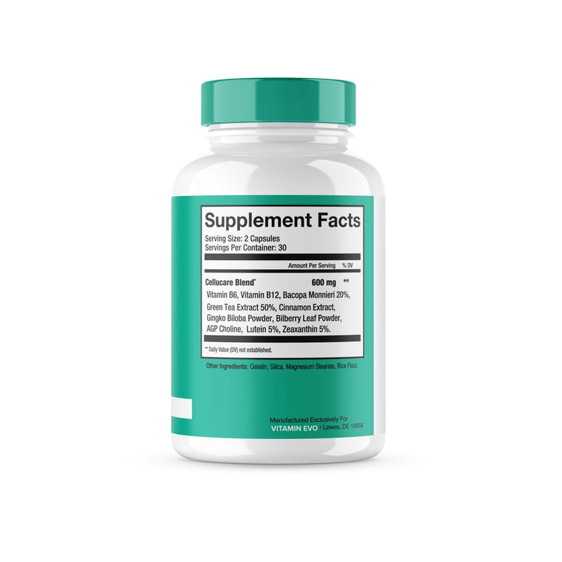 (3 Pack) Cellucare Advanced Blood Support Formula Supplement - Cellucare Blood Capsules - Maximum Strength, Cellucare All Natural Treatment, Cellu Care Pills Blood Support Reviews (180 Caps)