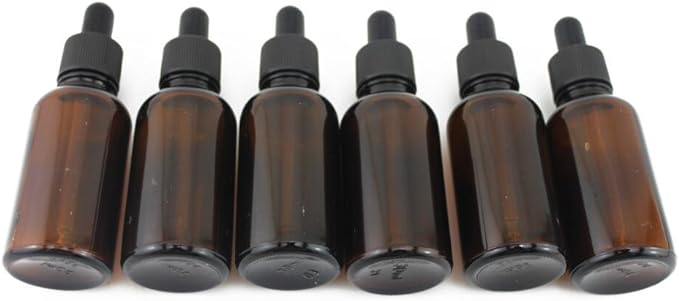 naissant Glass Eyedropper Blackout Jar 30ml Glass Aroma Oil Essential Oil Preservation (Brown) - BeesActive Australia