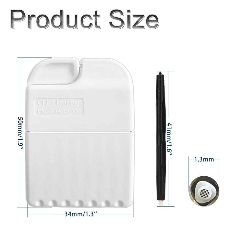 Wax Guards GN 20439700 Filters for Resound Hearing aids- 5packs(40) 40