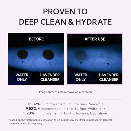 ARENCIA Fresh Lavender Rice Mochi Face Cleanser, Pore Care, Daily Deep Cleansing for Clean & Refreshed Skin, 120 g (4.23 oz) 4.23 Ounce (Pack of 1)