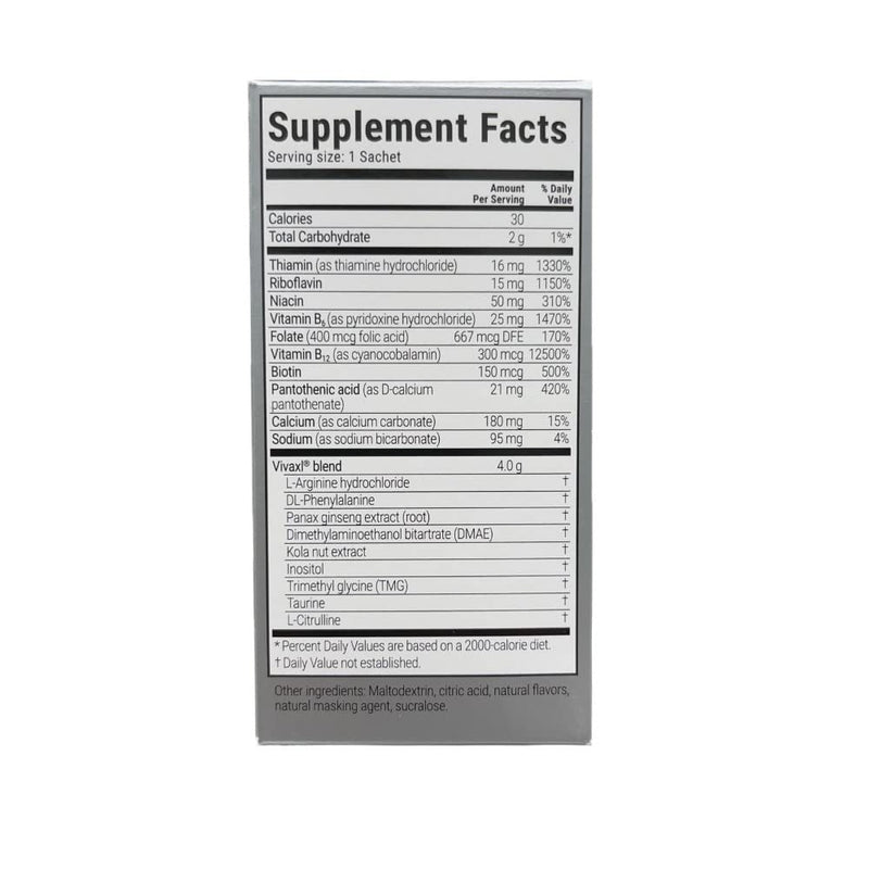 Vivaxl, Tropical Fruit Flavor, 20 effervescent sachets