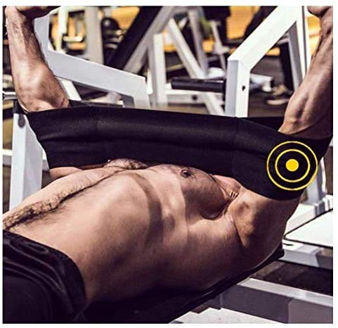 Bench Press Band Power Weight Lifting Training Gym Band Elastic Fitness Increase Strength Push Up Gym Workout Black Large