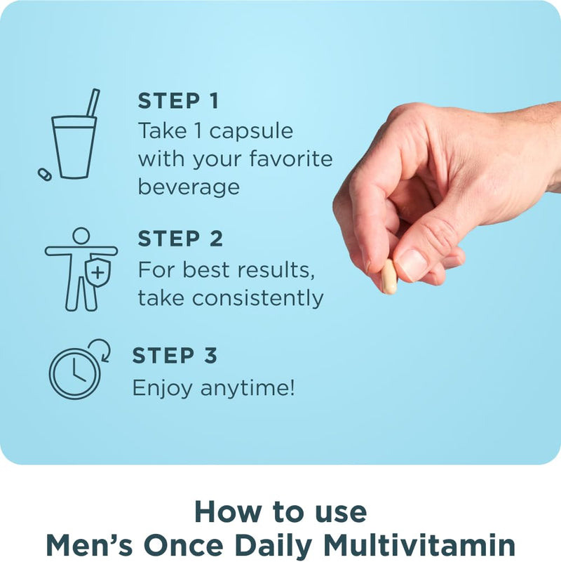 Ancient Nutrition Men's 1-Day Multivitamin, 30 CT 30 Count