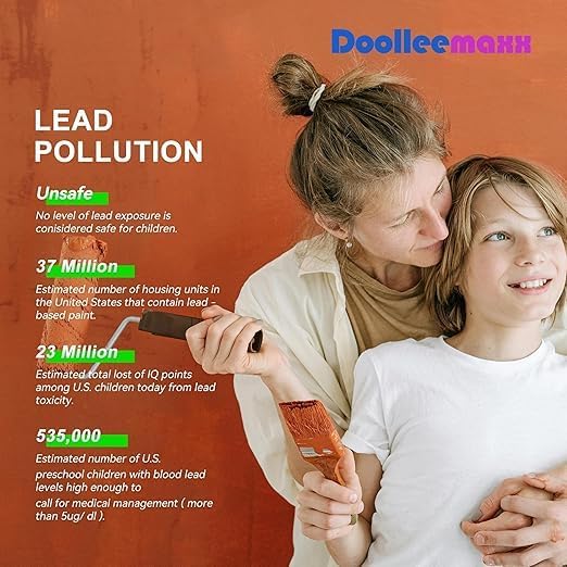 Lead Paint Test Kit | Up to 4800 Uses| Lead Test Kit for Paint, Ceramics & More | Lead Test Refill | UV Light Visible | Home Safety & Easy to Use (Lead Test Kit) - BeesActive Australia