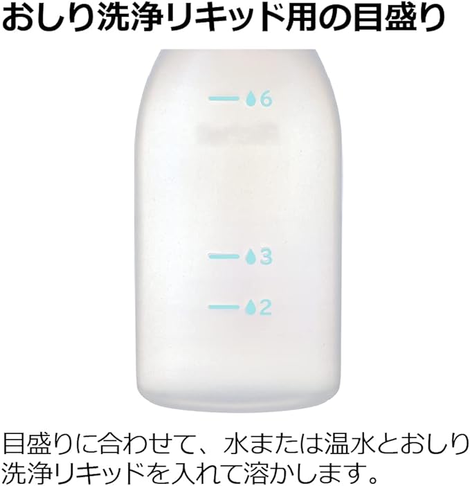 Richell Baby Butt Shower R 4.8 fl oz (130 ml) - BeesActive Australia